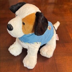 no Code Ganz Webkinz Jack
Russell Terrier HM168 Plush Stuffed toy jacket vest
